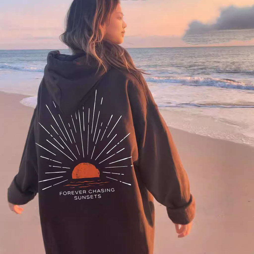 Sweater Printing Stylish Fashion Hooded - 𝓢𝓱𝓸𝓹𝓵𝓮𝓬𝔂