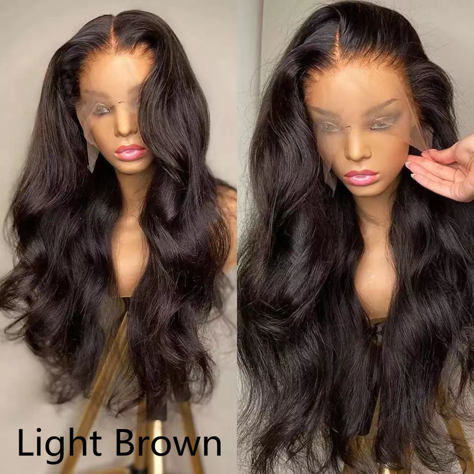 Wig European And American Lace Wigs Chemical Fiber Headgear Front Lace Long Roll - 𝓢𝓱𝓸𝓹𝓵𝓮𝓬𝔂