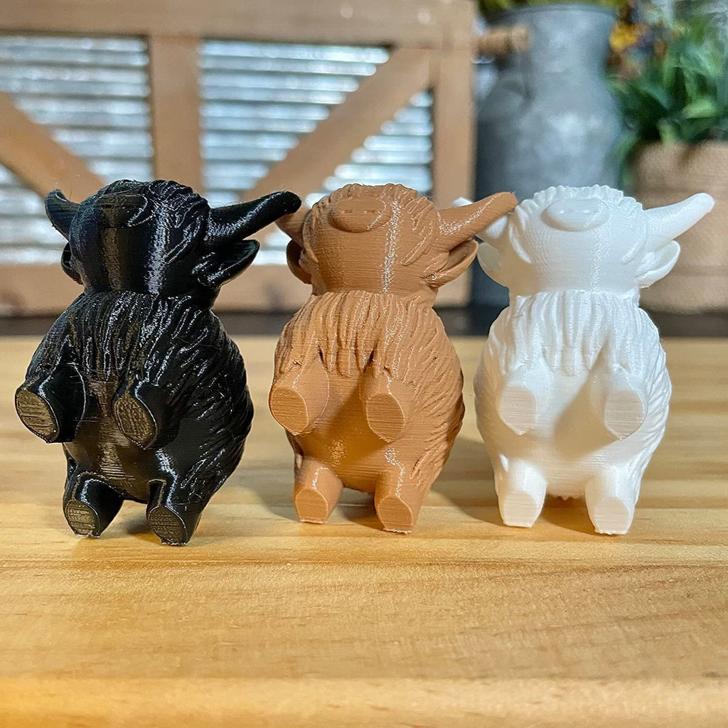 Creative Home Animal Highland Cow Ornaments Decorations - 𝓢𝓱𝓸𝓹𝓵𝓮𝓬𝔂