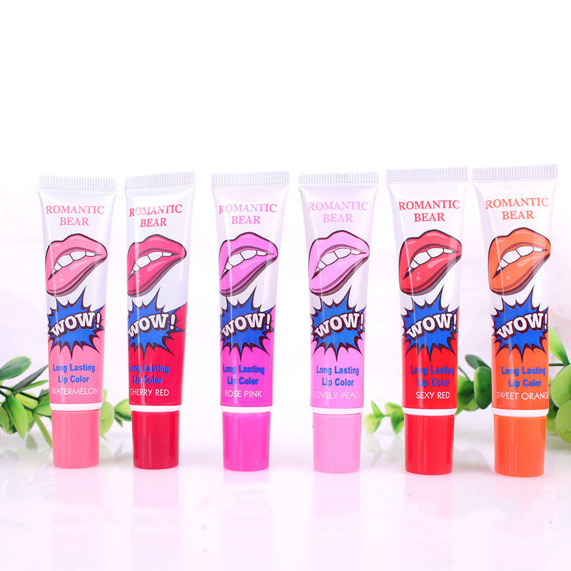 Amazing 6 Colors Peel Off Liquid Lipstick Waterproof Long Lasting Lip Gloss Mask Moisturizer Makeup Tear Pull Lip Lint Cosmetic - 𝓢𝓱𝓸𝓹𝓵𝓮𝓬𝔂