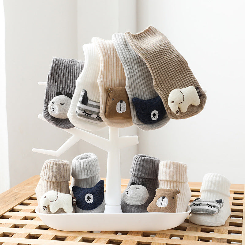 Baby Socks Dispensing Glue Non-Slip Loose Baby Socks Children Floor Socks - 𝓢𝓱𝓸𝓹𝓵𝓮𝓬𝔂