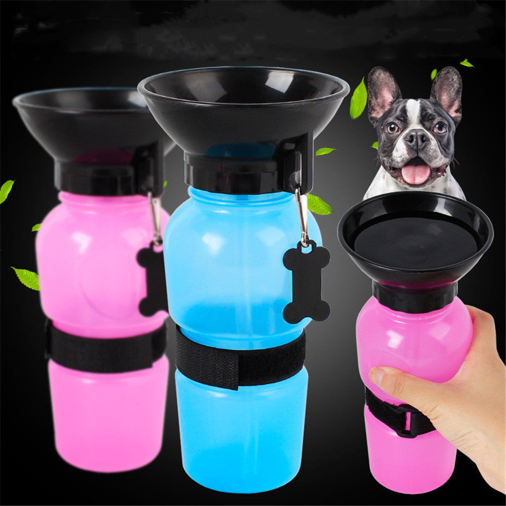 Pet Dog Drinking Water Bottle Sports Squeeze Type Puppy Cat Portable Travel Outdoor Feed Bowl Drinking Water Jug Cup Dispenser - 𝓢𝓱𝓸𝓹𝓵𝓮𝓬𝔂