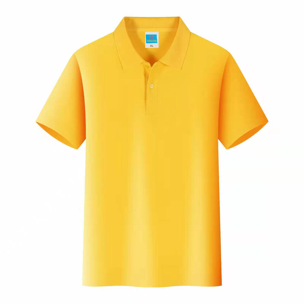 Men's Solid Color Polo Collar T-shirt Blank Short Sleeve - 𝓢𝓱𝓸𝓹𝓵𝓮𝓬𝔂