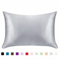 Pillowcase Satin Solid Color Simulation Silk Single Pillowcase Ice Silk Pillowcase - 𝓢𝓱𝓸𝓹𝓵𝓮𝓬𝔂