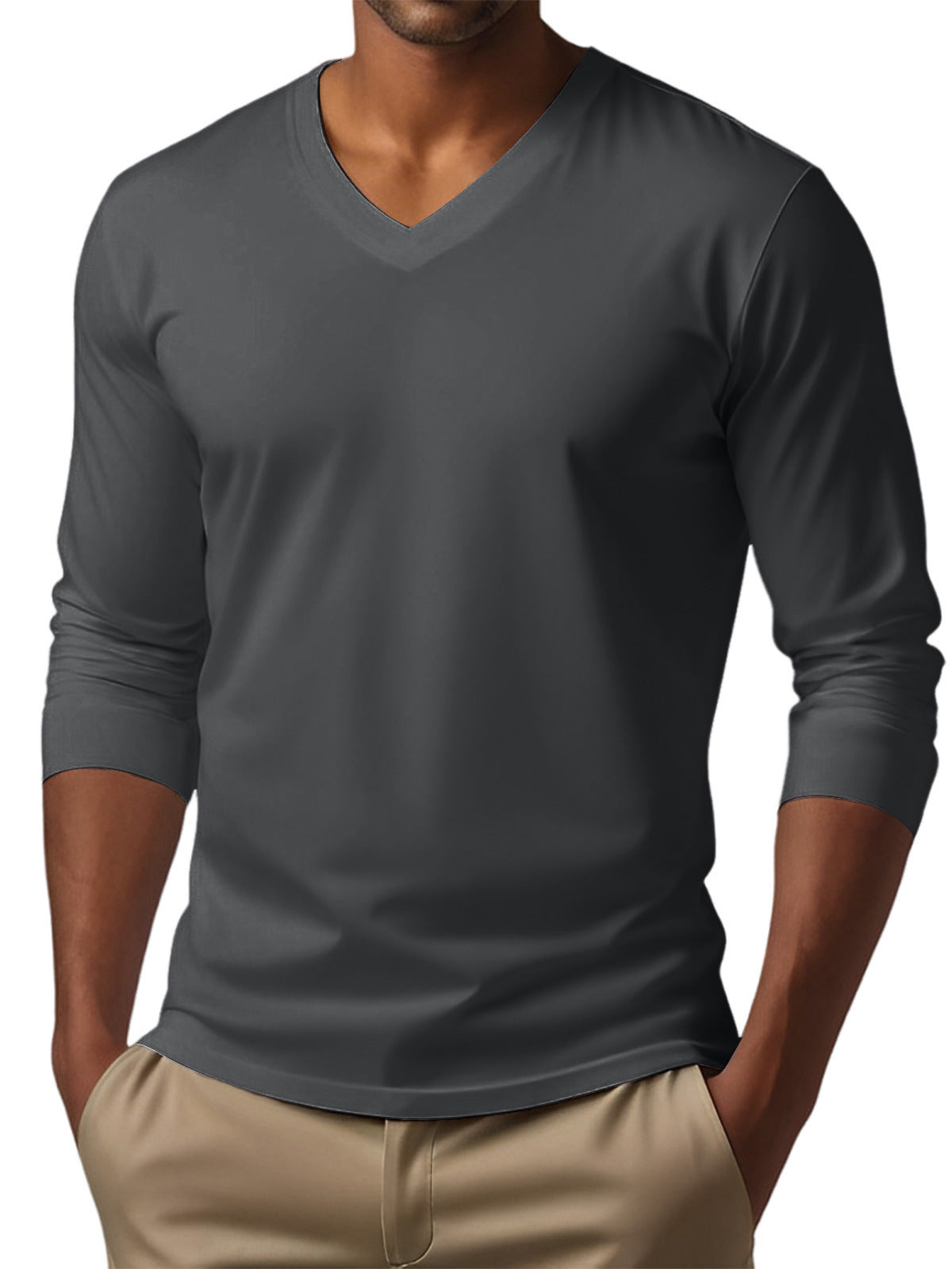 Men's Digital Printing Men's Versatile Long Sleeve - 𝓢𝓱𝓸𝓹𝓵𝓮𝓬𝔂