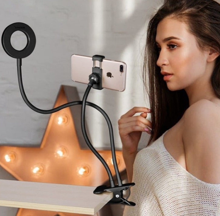 LED Selfie Ring Light for Live Adjustable Makeup Light-8cm Stand - 𝓢𝓱𝓸𝓹𝓵𝓮𝓬𝔂