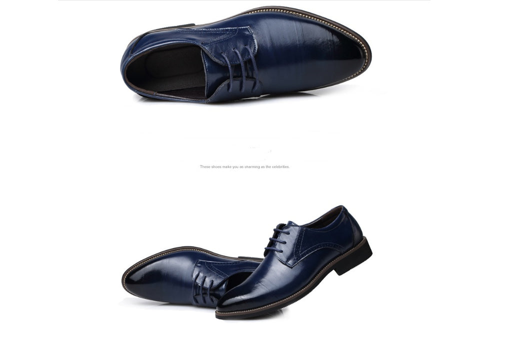 Men's leather shoes men's shoes dress business shoes large size men's shoes casual shoes - 𝓢𝓱𝓸𝓹𝓵𝓮𝓬𝔂