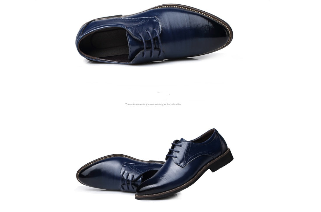 Men's leather shoes men's shoes dress business shoes large size men's shoes casual shoes - 𝓢𝓱𝓸𝓹𝓵𝓮𝓬𝔂