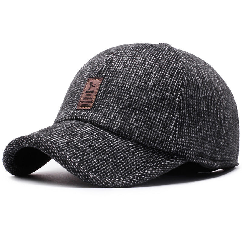 Men's Middle-aged And Elderly Woolen Baseball Caps - 𝓢𝓱𝓸𝓹𝓵𝓮𝓬𝔂