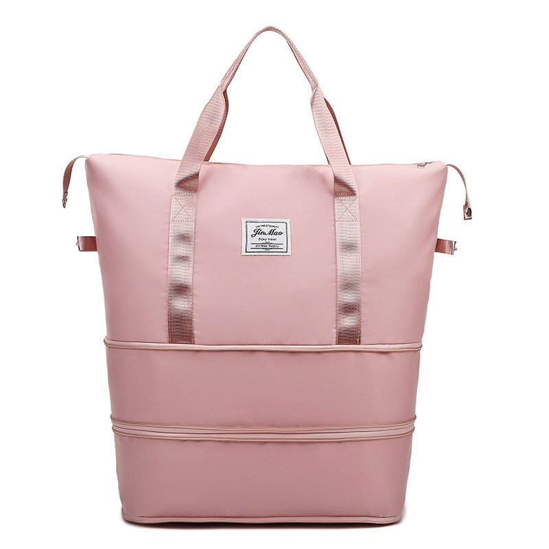 Travel Bag Large Capacity Double Expansion Portable Sports Gym Bag Student Luggage Bag Storage Bag - 𝓢𝓱𝓸𝓹𝓵𝓮𝓬𝔂