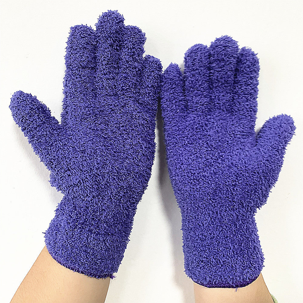 Half Velvet Comfortable Fine Fiber Dust Gloves - 𝓢𝓱𝓸𝓹𝓵𝓮𝓬𝔂