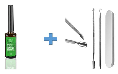 Nail Polish Burst Magic Nail Polish Remover  Fast Soak Off Sticky  Nail Gel Polish Degreaser Cleaner - 𝓢𝓱𝓸𝓹𝓵𝓮𝓬𝔂