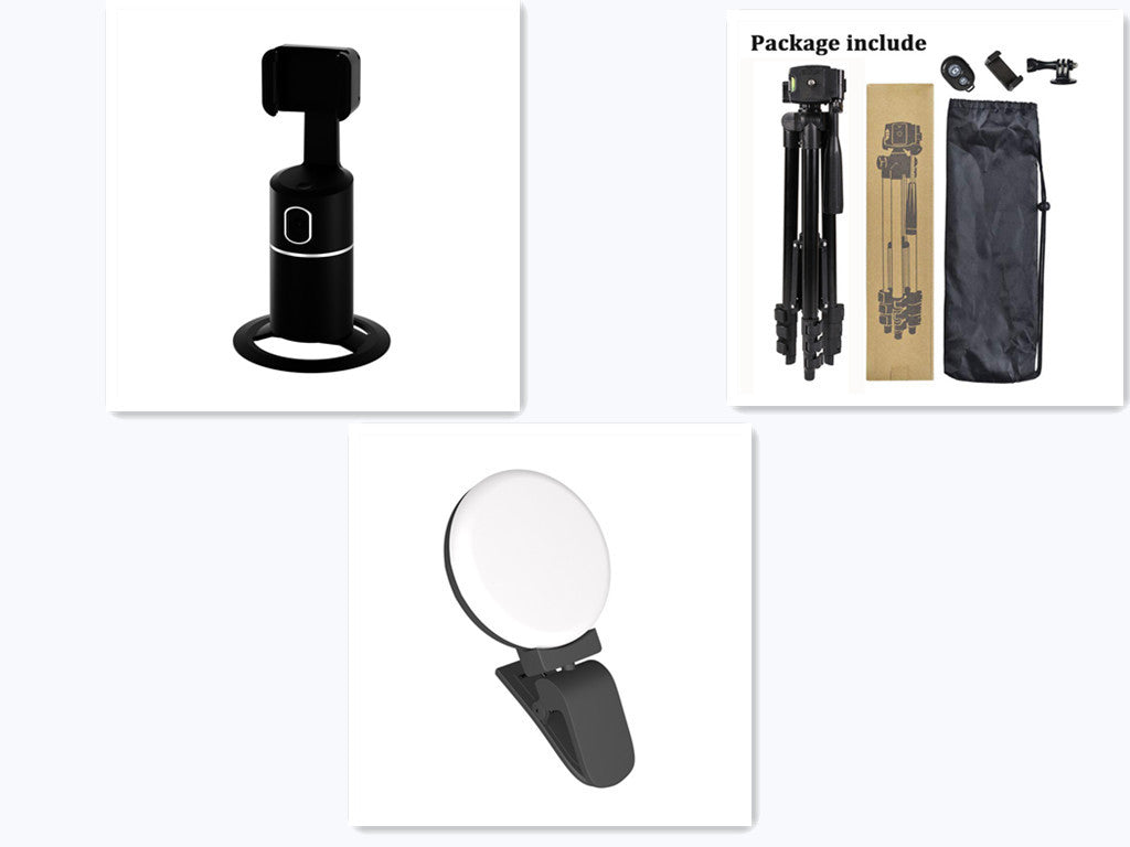 Smart Face Recognition Tracking PTZ Mobile Phone Stand Anchor Live Broadcast Stand - 𝓢𝓱𝓸𝓹𝓵𝓮𝓬𝔂