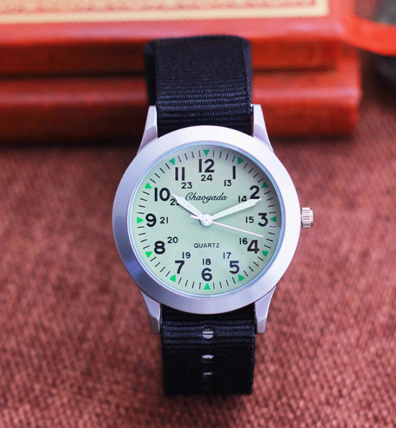 Girls And Boys Waterproof Canvas Quartz Watch - 𝓢𝓱𝓸𝓹𝓵𝓮𝓬𝔂