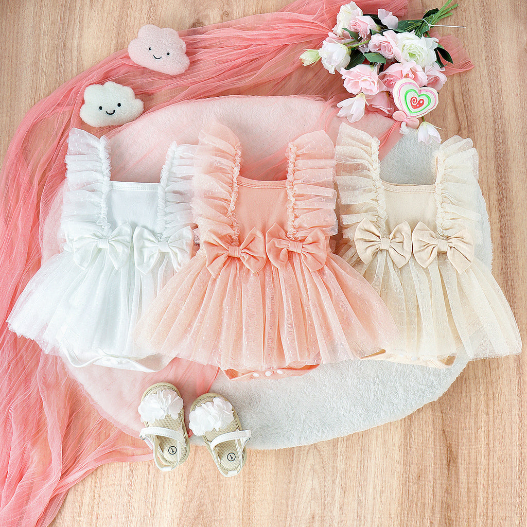 Jumpsuit Baby Net Skirt Princess Poris Dress Baby Skirt Baby Body Pants Jumpsuit - 𝓢𝓱𝓸𝓹𝓵𝓮𝓬𝔂