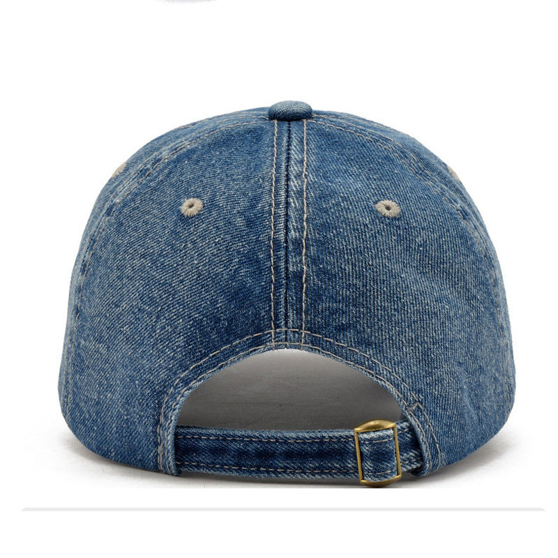 Hat Men's Denim Baseball Peaked Cap - 𝓢𝓱𝓸𝓹𝓵𝓮𝓬𝔂