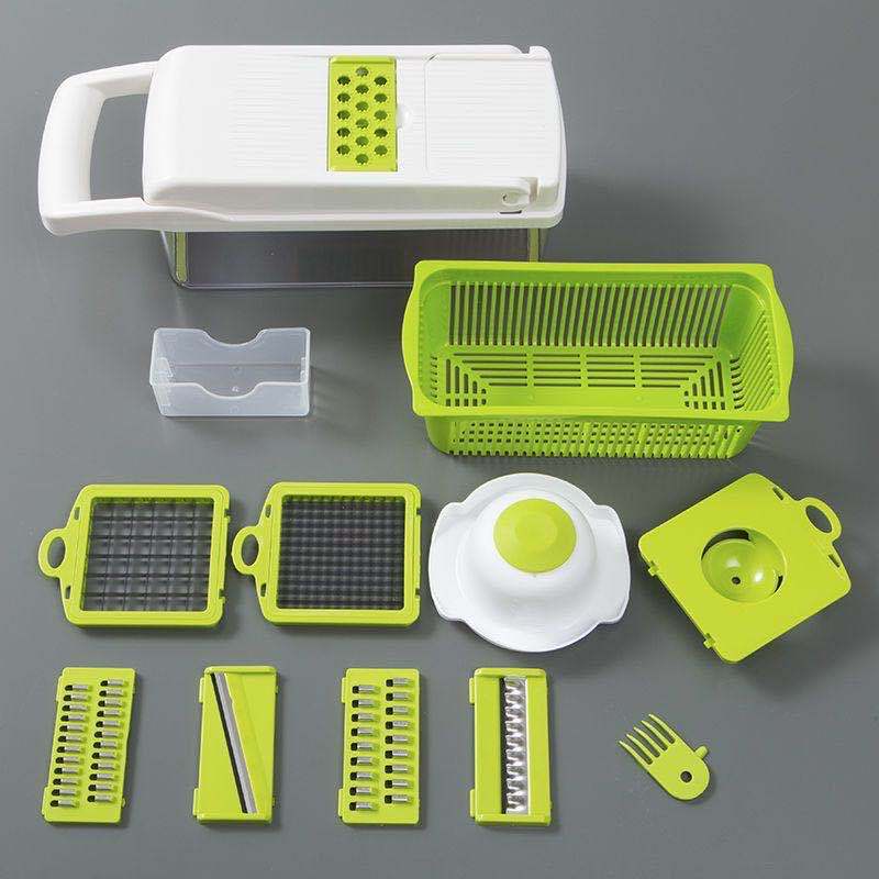Multifunctional Vegetable Cutter Home Kitchen Slicing And Dicing Fruit Artifact - 𝓢𝓱𝓸𝓹𝓵𝓮𝓬𝔂