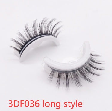 Reusable 3D Mink Lashes Natural False Eyelashes Self Adhesive Fake Glue Free Makeup Eyelash Extension Silk - 𝓢𝓱𝓸𝓹𝓵𝓮𝓬𝔂