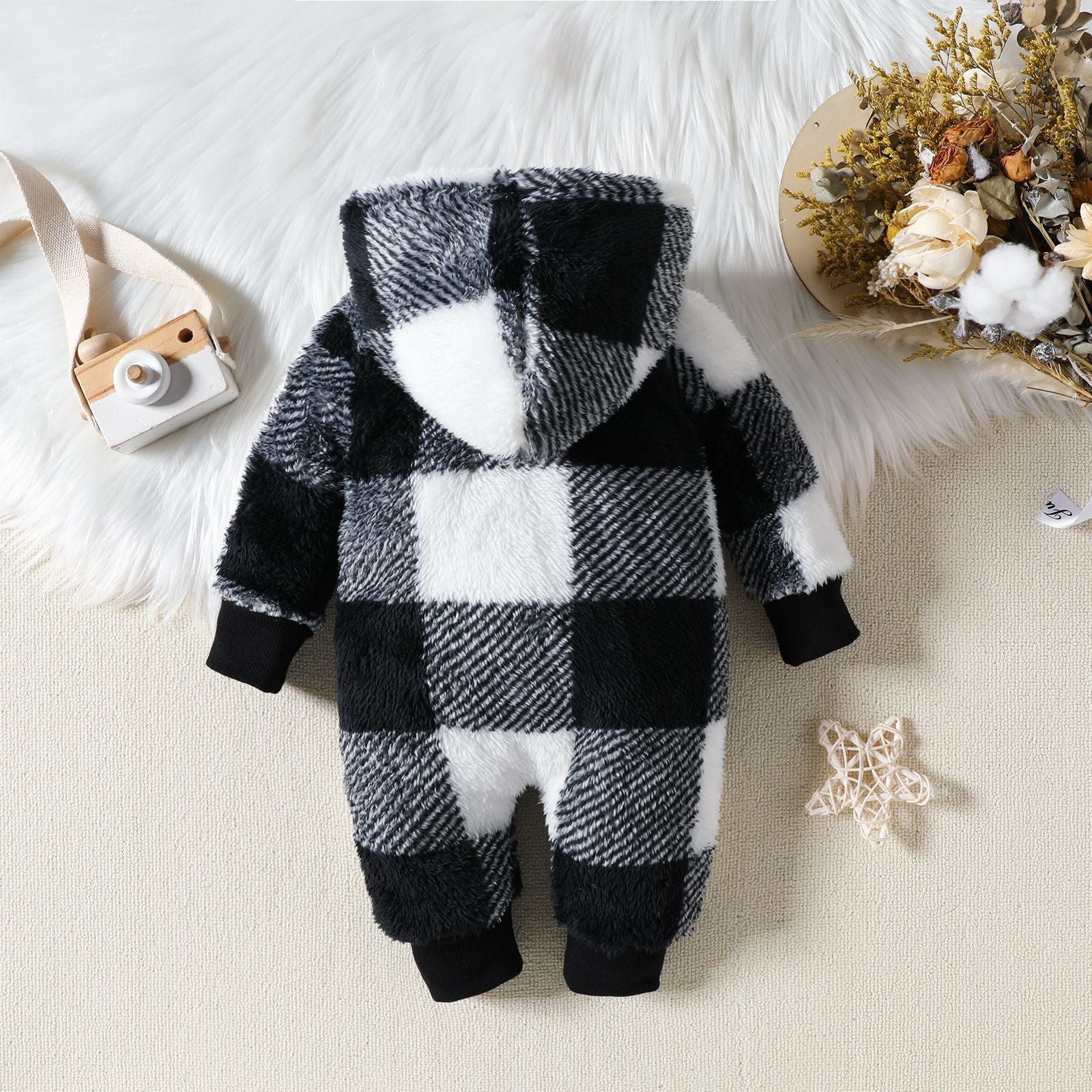 Baby Hooded One-piece Homewear Clothing Jumpsuit Autumn - 𝓢𝓱𝓸𝓹𝓵𝓮𝓬𝔂