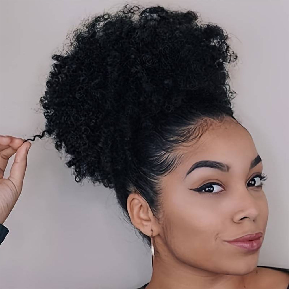 Kinkycurl Large Afro Fluffy Micro-curly Wig Hair Bag - 𝓢𝓱𝓸𝓹𝓵𝓮𝓬𝔂