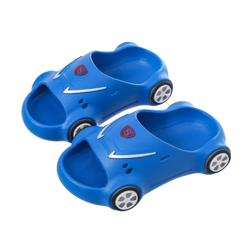 Kids Glowing Slippers Cartoon Car Sandals Children Sandals Anti Slip Boys Girls Luminous Slippers Summer Beach Shoes - 𝓢𝓱𝓸𝓹𝓵𝓮𝓬𝔂