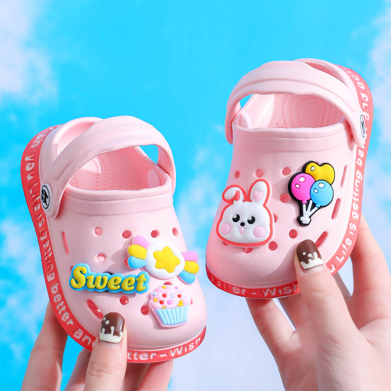 Kids Cartoon Cave Hole Sandals - 𝓢𝓱𝓸𝓹𝓵𝓮𝓬𝔂
