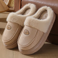 Winter Plush Slippers For Men Casual All-match Warm Suede House Shoes Indoor Non-slip Floor Bedroom Slipper - 𝓢𝓱𝓸𝓹𝓵𝓮𝓬𝔂