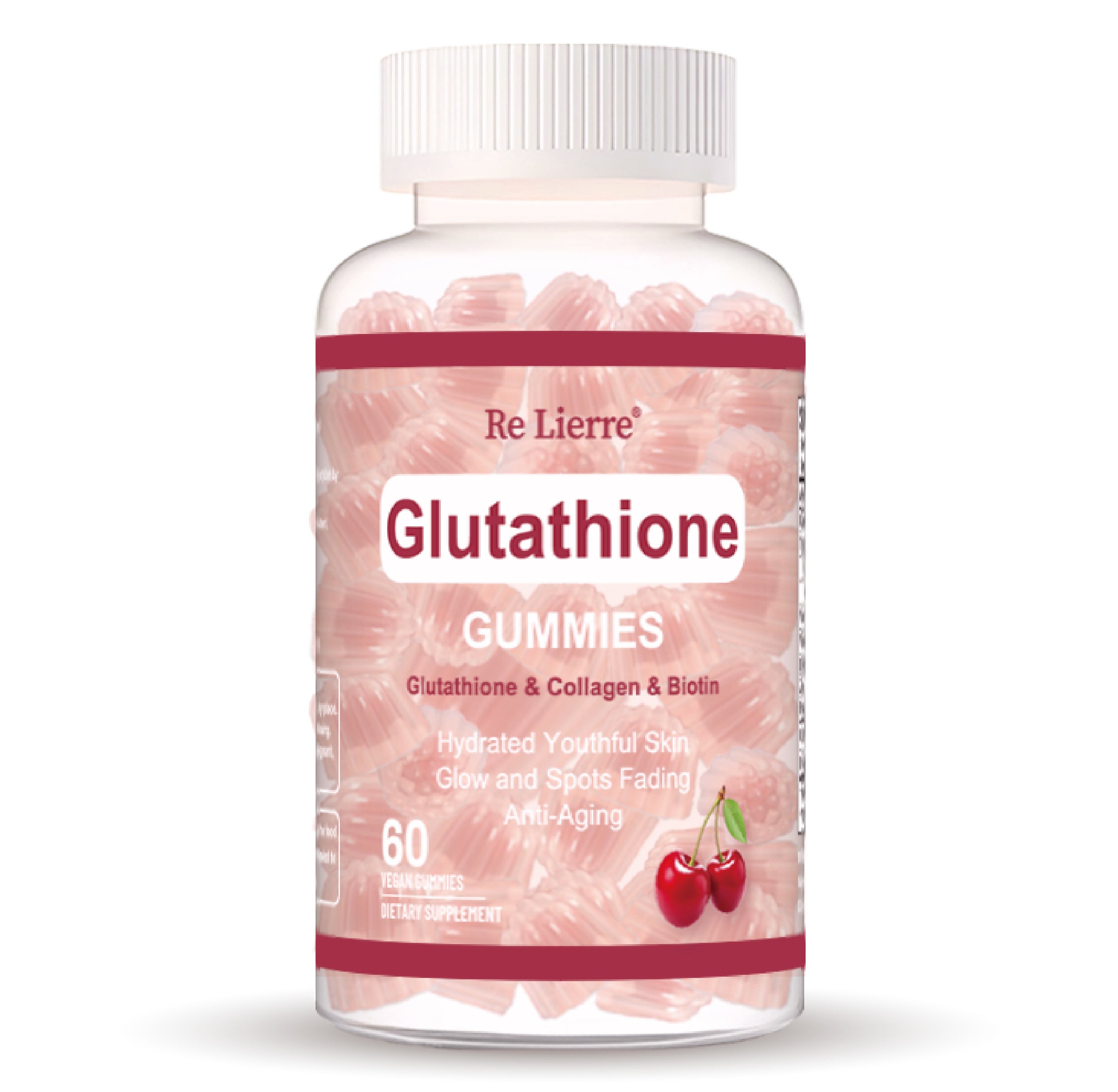 Glutathione Collagen Gummies  Cherry - 𝓢𝓱𝓸𝓹𝓵𝓮𝓬𝔂