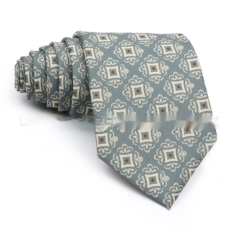 Business Polyester Men's Printed Workplace Tie - 𝓢𝓱𝓸𝓹𝓵𝓮𝓬𝔂