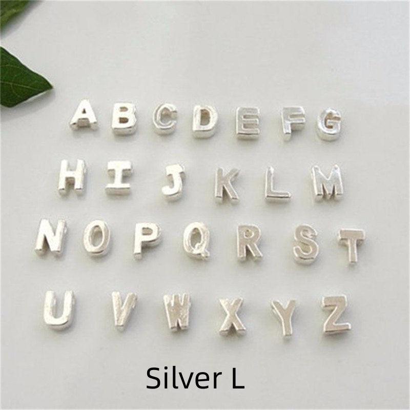 Peach Heart Shaped Letter Necklace Clavicle Chain Necklace - 𝓢𝓱𝓸𝓹𝓵𝓮𝓬𝔂