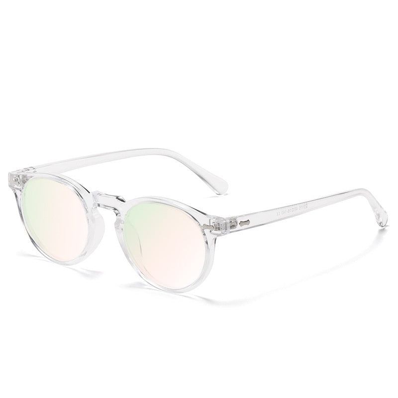 Literary retro round Japanese and Korean fashionable rice nail sunglasses - 𝓢𝓱𝓸𝓹𝓵𝓮𝓬𝔂