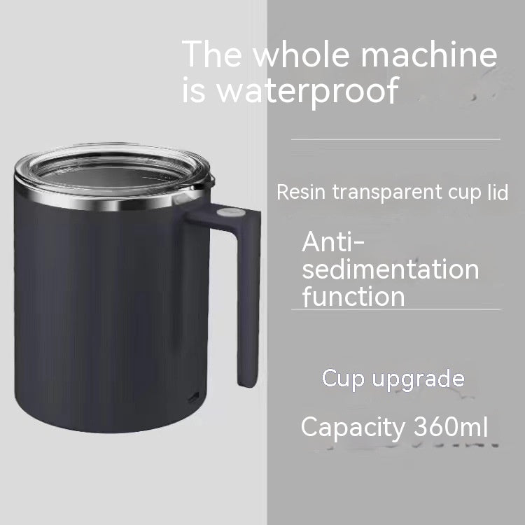 Portable Smart Magnetic Automatic Mixing Coffee Cup Rechargeable Rotating Home Office Travel Stirring Cup - 𝓢𝓱𝓸𝓹𝓵𝓮𝓬𝔂