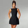 Sexy Slim-fitting Backless Dress Summer Sleeveless Short Dresses - 𝓢𝓱𝓸𝓹𝓵𝓮𝓬𝔂