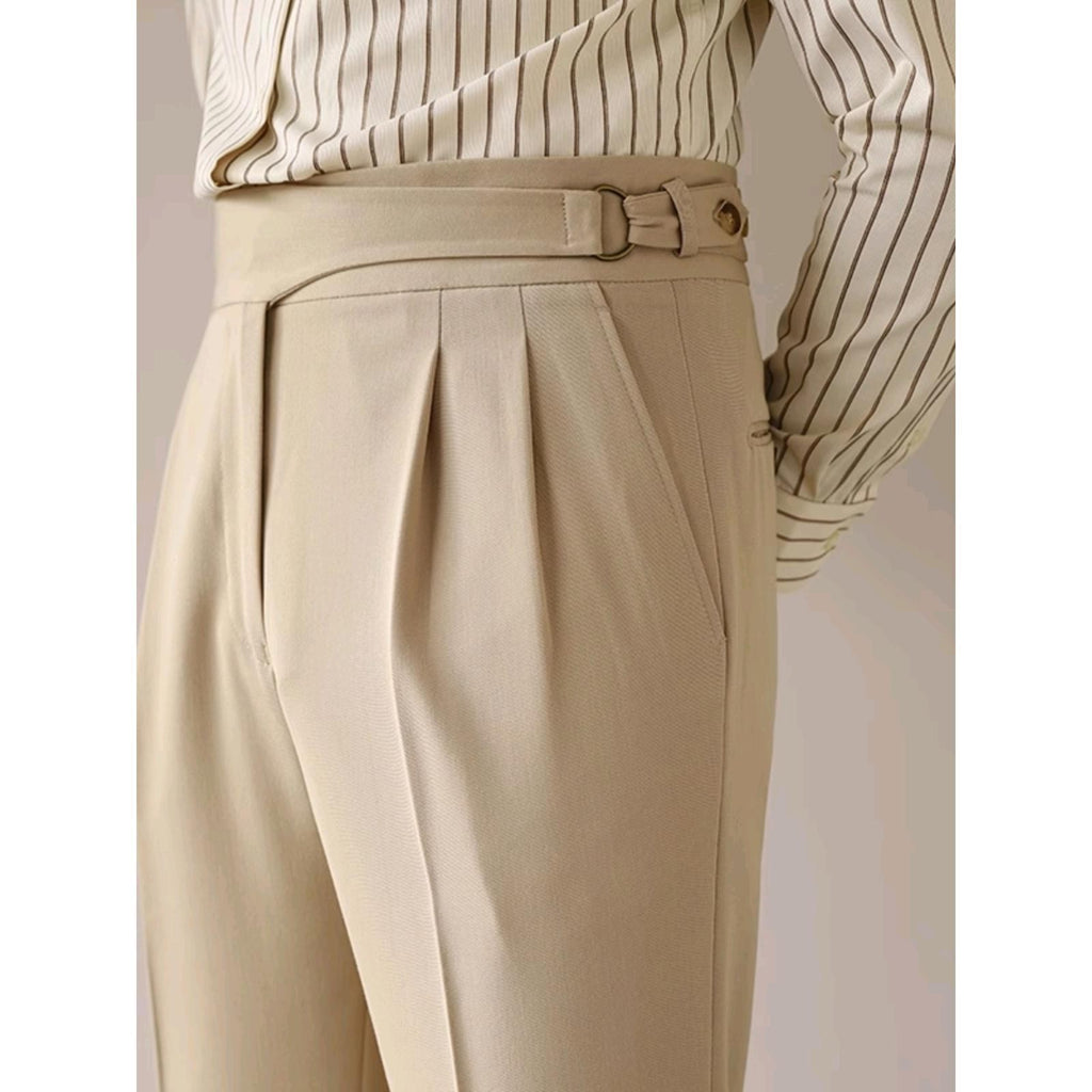 High Waist Slim Fit Business Casual Trousers - 𝓢𝓱𝓸𝓹𝓵𝓮𝓬𝔂