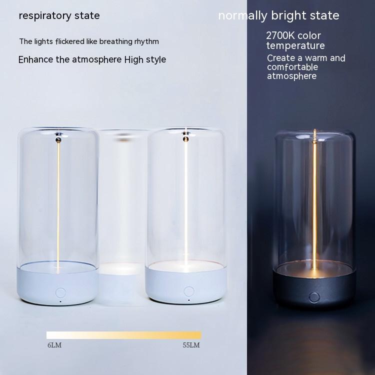 New LED Camping Light Type-c Rechargeable Portable Night Light With High Transparency And Anti Drop Creative Atmosphere Light - 𝓢𝓱𝓸𝓹𝓵𝓮𝓬𝔂