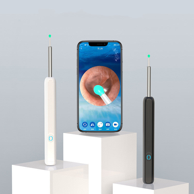 NE3 Ear Cleaner Otoscope Ear Wax Removal Tool With Camera LED Light Wireless Ear Endoscope Ear Cleaning Kit For I-phone - 𝓢𝓱𝓸𝓹𝓵𝓮𝓬𝔂
