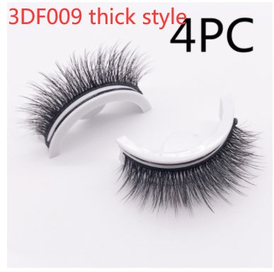 Reusable 3D Mink Lashes Natural False Eyelashes Self Adhesive Fake Glue Free Makeup Eyelash Extension Silk - 𝓢𝓱𝓸𝓹𝓵𝓮𝓬𝔂