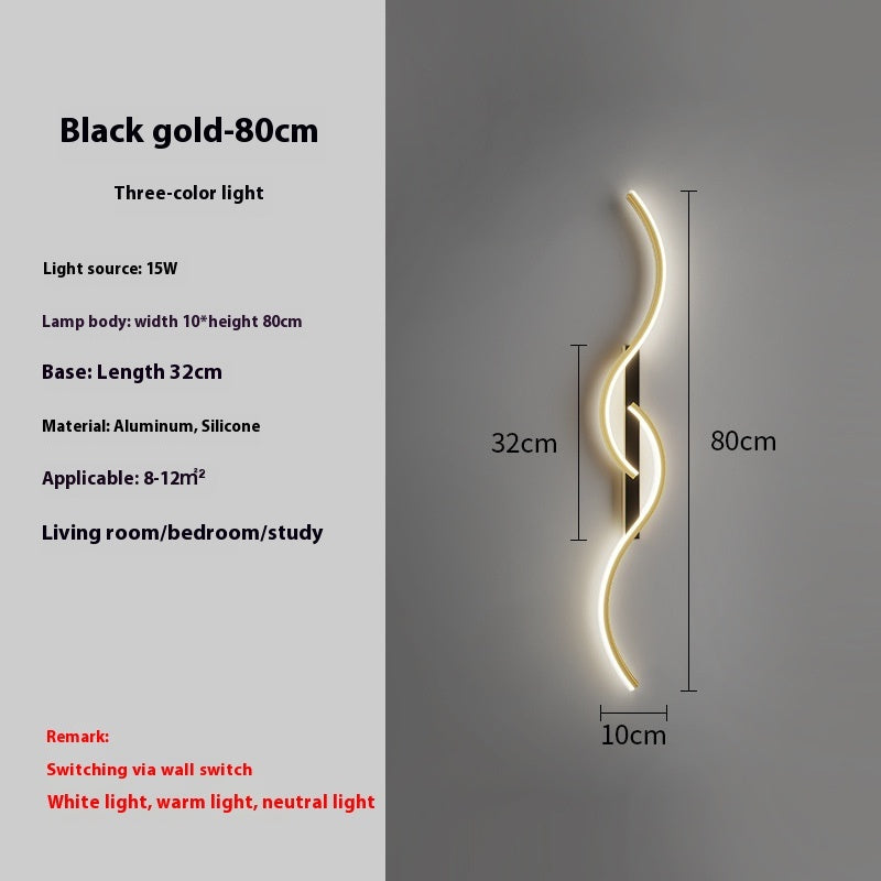 Simple Bedside Wall Lamp Living Room Background Wall Aisle Corridor Lamps - 𝓢𝓱𝓸𝓹𝓵𝓮𝓬𝔂