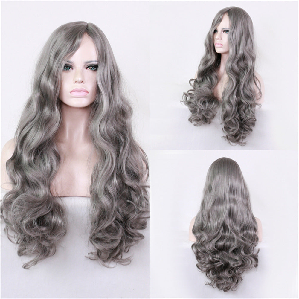 Universal Wig Full-head Wig Medium And Long Volume - 𝓢𝓱𝓸𝓹𝓵𝓮𝓬𝔂