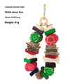 Colorful Wooden Hanging String Rabbit Hamster Molar Vine Bal Parrot Toys - 𝓢𝓱𝓸𝓹𝓵𝓮𝓬𝔂