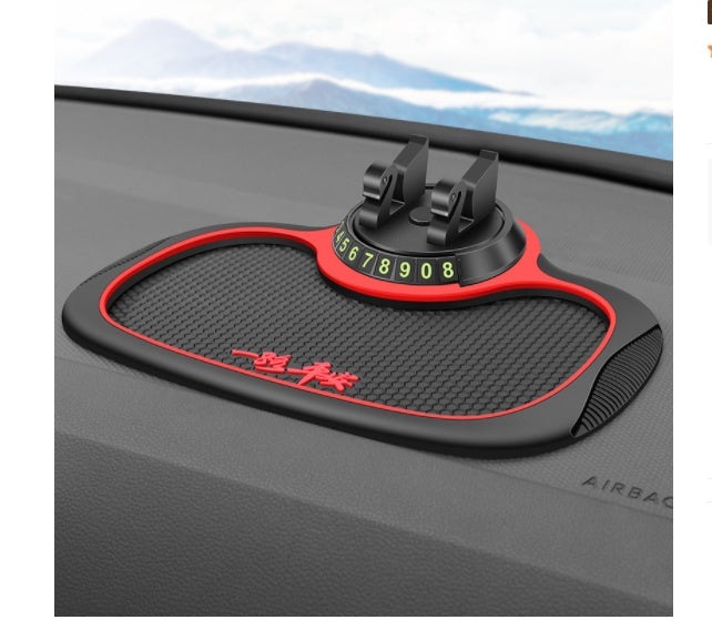 Non-Slip Car Phone Pad For 4-in-1 Car Parking Number Card Anti-Slip Mat Auto Phone Holder Sticky Anti Slide Dash Phone Mount - 𝓢𝓱𝓸𝓹𝓵𝓮𝓬𝔂
