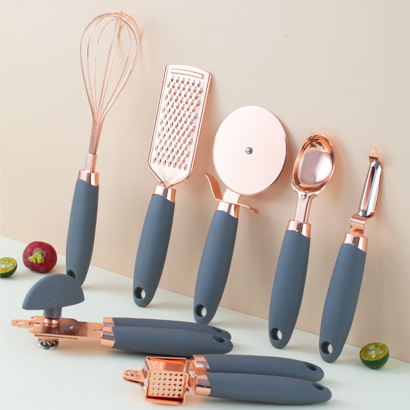Kitchen Household Peeler Gadget Copper Plating Set - 𝓢𝓱𝓸𝓹𝓵𝓮𝓬𝔂