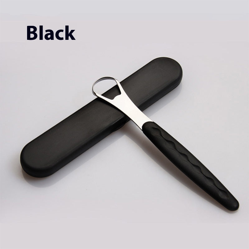 Tongue Scraper Tongue Cleaning Stainless Steel Tongue Scraper Oral Care Tool Deodorant Tongue Brush - 𝓢𝓱𝓸𝓹𝓵𝓮𝓬𝔂