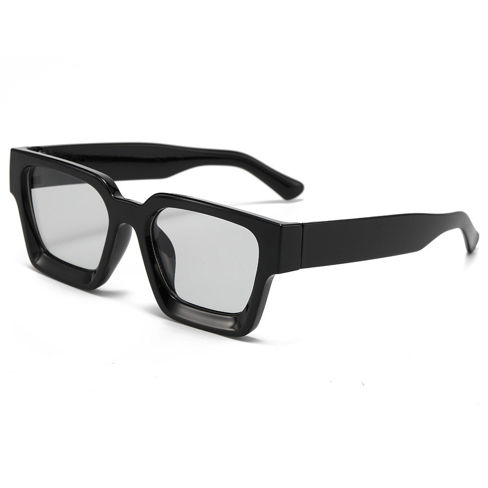 Classic Thick Square Frame Sunglasses Men's Driving UV Protection - 𝓢𝓱𝓸𝓹𝓵𝓮𝓬𝔂