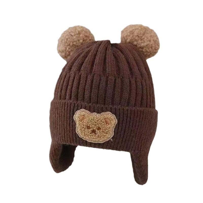 Children's Hat Autumn And Winter Girls Sleeve Cap Korean Style - 𝓢𝓱𝓸𝓹𝓵𝓮𝓬𝔂