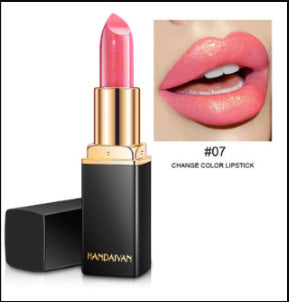 Shiny Metallic Lipstick Pearlescent Color Temperature Change Lipstick Gilt Lipstick - 𝓢𝓱𝓸𝓹𝓵𝓮𝓬𝔂