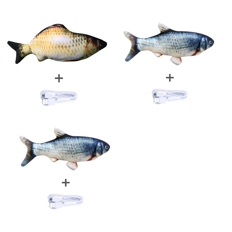 Without Cat Nip Version - Electric Jumping Fish Simulation Electric Fish Toy - 𝓢𝓱𝓸𝓹𝓵𝓮𝓬𝔂