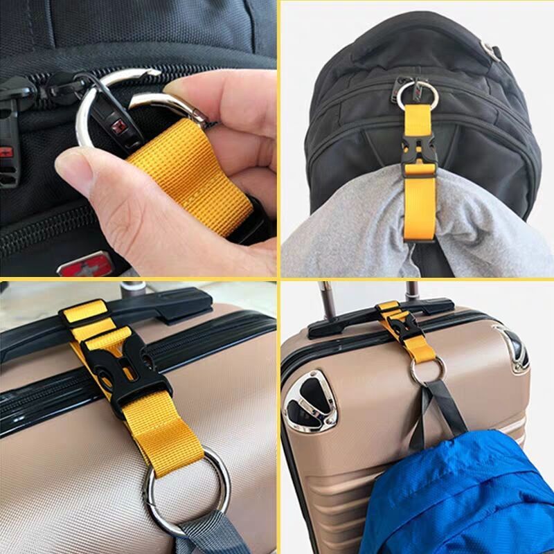 External Luggage Strap With Multifunctional Elastic Buckle - 𝓢𝓱𝓸𝓹𝓵𝓮𝓬𝔂
