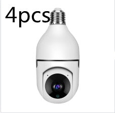 WiFi CAMERA 1080P Bulb 4X Zoom Camera E27 Home 5GWiFi Alarm Monitor - 𝓢𝓱𝓸𝓹𝓵𝓮𝓬𝔂