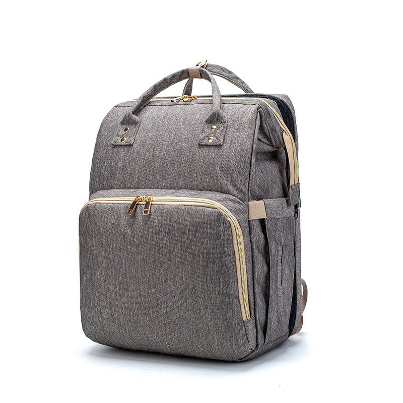 USB Charging Version Mommy Bed Backpack Folding Large Capacity Multi-function - 𝓢𝓱𝓸𝓹𝓵𝓮𝓬𝔂